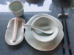 餐具摆设-茶油香闽南菜·花园餐厅(前埔店)