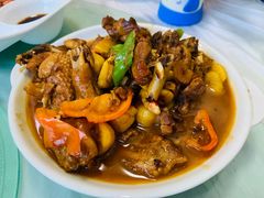 板栗烧鸡-天乐农家鱼头王(天目湖店)