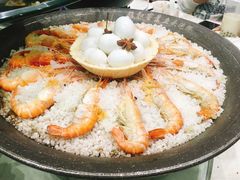 盐焗罗氏虾-雅和生态渔庄·宜城锅巴饭(龙灵山公园店)
