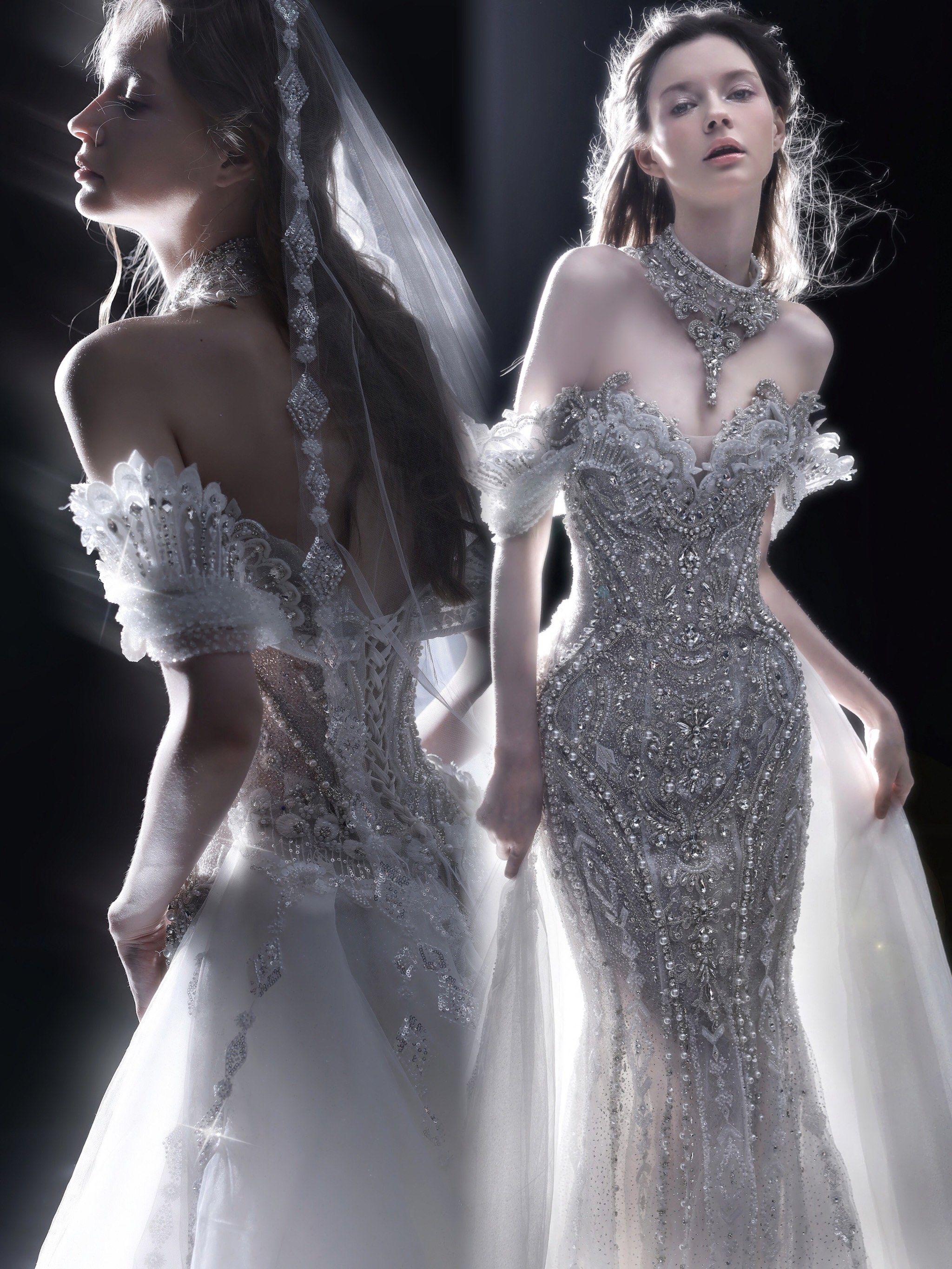 会撩人的鱼尾婚纱💓💓