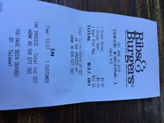 账单-Ribs & Burgers The Rocks