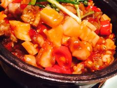 青花椒焗牛蛙-粗茶淡饭·隐庐私厨(东亭店)
