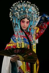 -胭脂猫京剧摄影