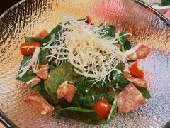 获奖的菠菜培根沙拉-有喜屋·日料·居酒屋(旭辉广场店)