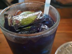 -蝶豆花蓝面条