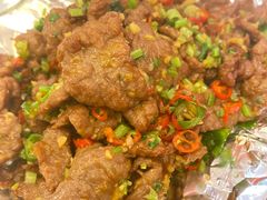 锡纸香菜黄牛肉-渔语鱼新川菜Bistro(万象天地店)