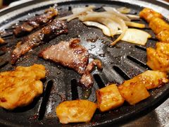 -明洞阿姨·韩式酱蟹烤肉·创意料理(三元桥店)