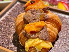 和牛海胆可颂-橘焱胡同烤肉(国金天地店)