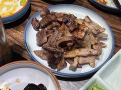 -明洞阿姨·韩式酱蟹烤肉·创意料理(三元桥店)