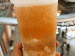 可以吸的柿子双皮奶-满记甜品(荟聚购物中心店)