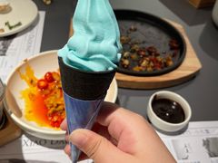 薄荷冰激淋-小大董·烤鸭(观景餐厅·南京西路店)