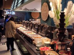 自助取餐区-梨花自助烤肉(天河城店)