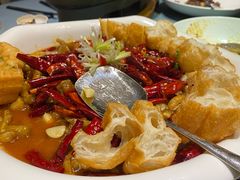 牛蛙腿配大油条-九福楼大酒店