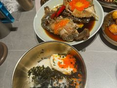-草家酱蟹炭火烤肉店(珲春南路一店)