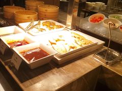 自助取餐区-盐城万豪酒店-盐城厨房西餐厅