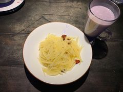 香菜梗炝土豆丝-绿茶餐厅(朝阳大悦城店)
