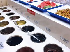 自助调料区-七欣天香辣蟹火锅(抚州硕果时代广场店)