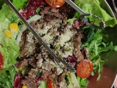 牛外脊沙拉-机器人火炉披萨