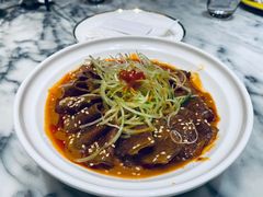芝麻牛肉拉皮-青雅中餐厅(大连金石滩绿发希尔顿度假酒店)