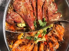 鸭头PK虾-一品渝香干锅鸭头(平安店)