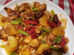 伊犁辣皮子烩大盘鸡-西贝莜面村(上海百联西郊店)