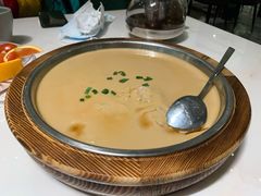 汽水肉蒸蛋-刘胖子家常菜·蹄花焖藕(富安街店)