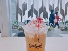 江城樱花拿铁-Seesaw Coffee(武商MALL·武广店)