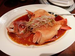 清蒸东星斑-王府井文华东方酒店-紫膳餐厅