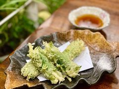 紫苏银鱼卷天妇罗-加奈日本料理