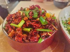 宫爆板筋-山石榴·贵州菜(丰盛里店)