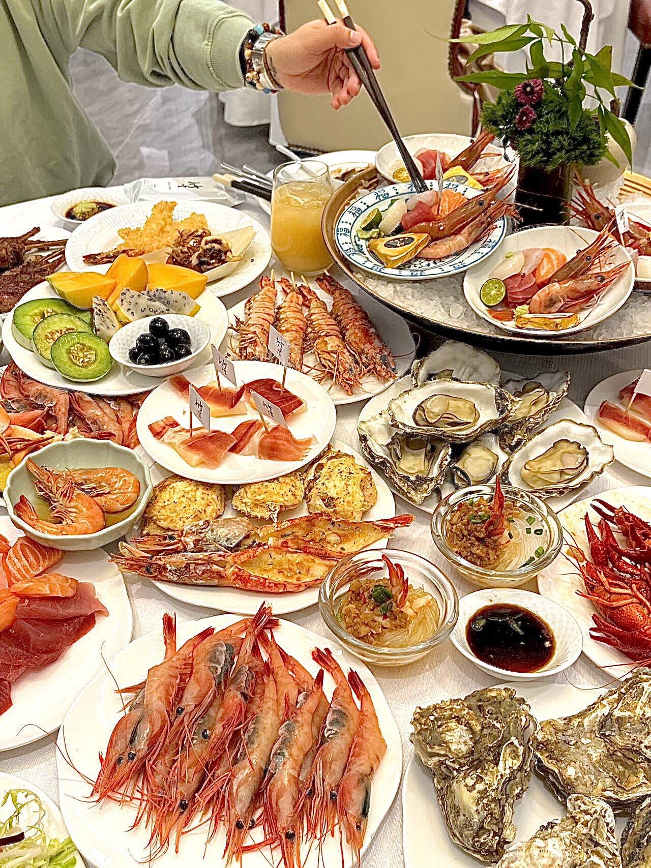 杭州中心的环球美食自助真的深得我心