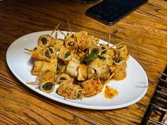 烤香菜卷-有奴思烤肉·清真(正宁路店)