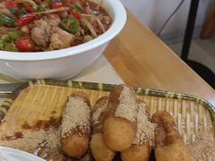 -味之溢美蛙仔姜兔·肥肠鱼•耗儿鱼(文星店)