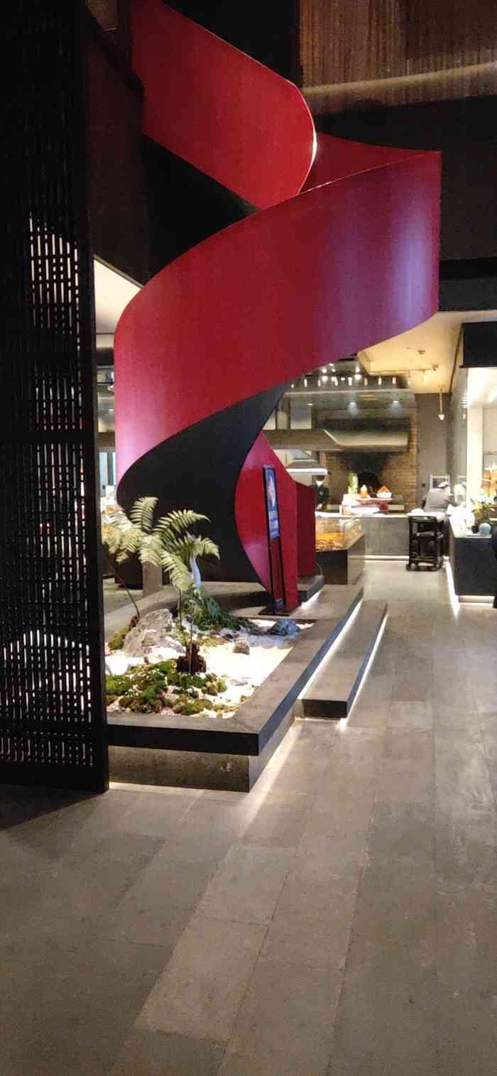 富春山居图所在地的山居荣府高级餐厅