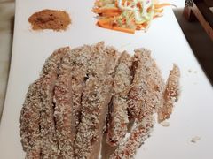 炸鱼排-绿茶餐厅(西湖银泰百货店)