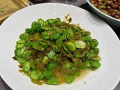 雪菜炒豆瓣-钱塘花园·宁波菜