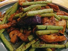 紫苏肉松炒茄子豆角-粤·向群饭店(泮塘路店)