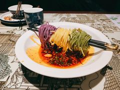 三色凉面-绿茶餐厅(松江万达店)