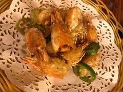 椒盐罗氏虾头-尚竹阁冬瓜盅·18年地标美食(平洲店)