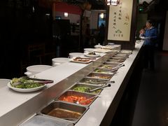 自助取餐区-清心素食自助餐厅(夫子庙店)