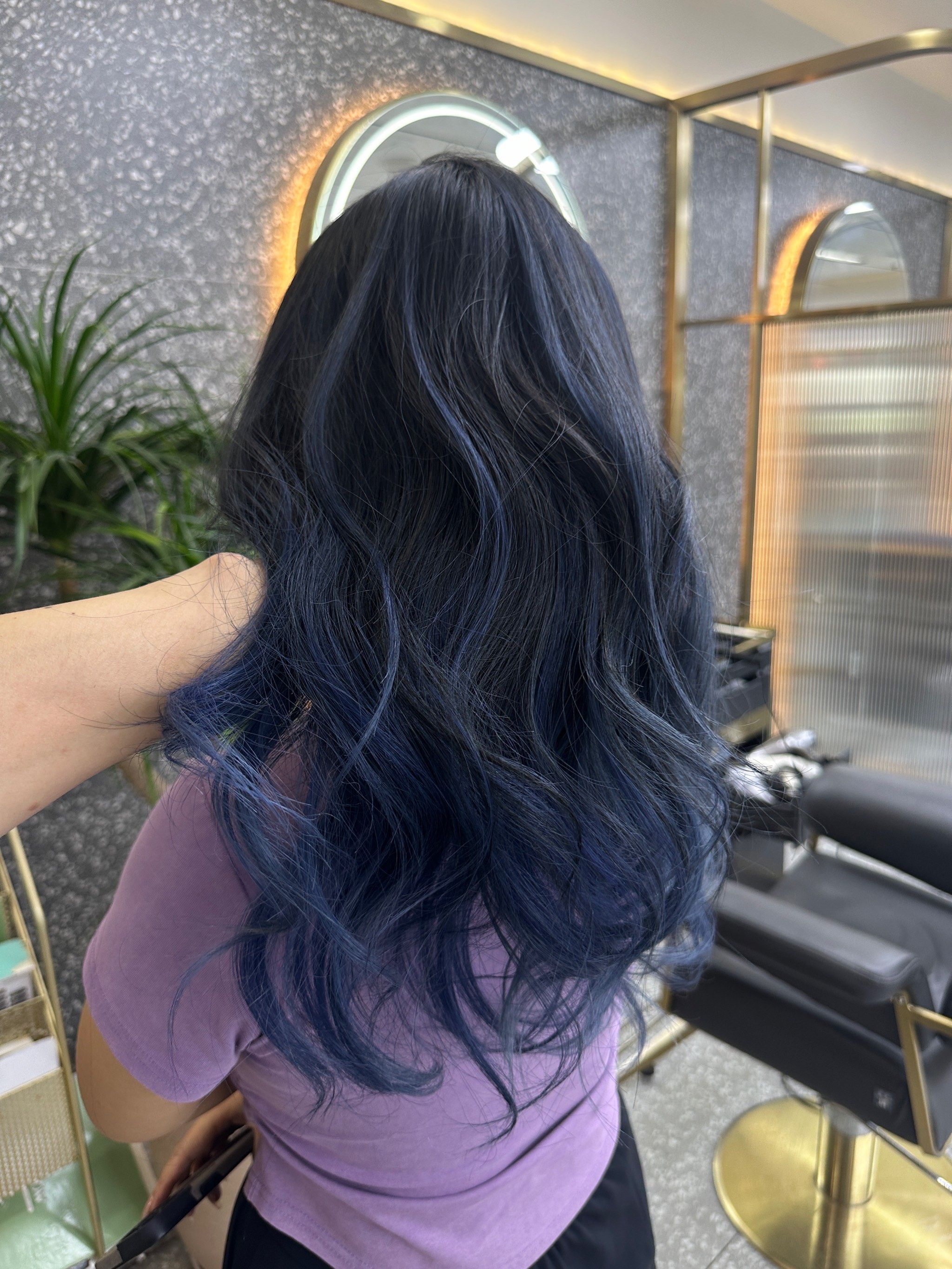 渐变色染发超吸睛