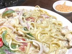 奶油鸡肉意面-panchos 墨西哥餐厅(嘉绿苑店)