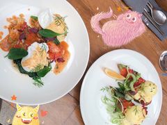 龙虾菠菜班尼迪克-城市露台景观餐厅(淮海路店)