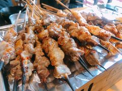 热气羊肉串-云晓光头烧烤吧(川沙绿地店)