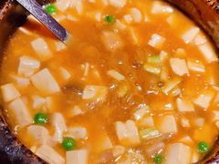 石锅鸡汤豆腐-绿茶餐厅(蓝色港湾店)