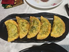 鱼香韭菜饺-味可道美食坊(福基路店)