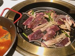 蘑菇烤牛肉-韩时烤肉(枫蓝店)