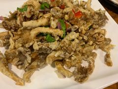 椒盐蘑菇-西域阿里马新疆菜·清真(桂花路店)