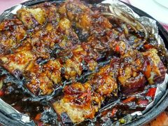 铁板啫啫酿茄瓜-琼发酒楼