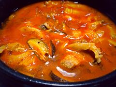 辣蘑菇牛肉汤-六七八韩式烤肉·韩国料理(上杭路店)